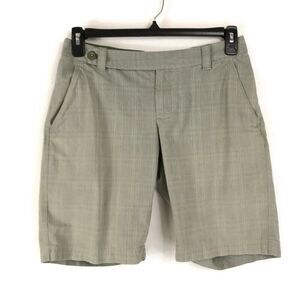 The North Face Mendocino Plaid Shorts Women's Size 6 Casual Golf Cotton Outdoor